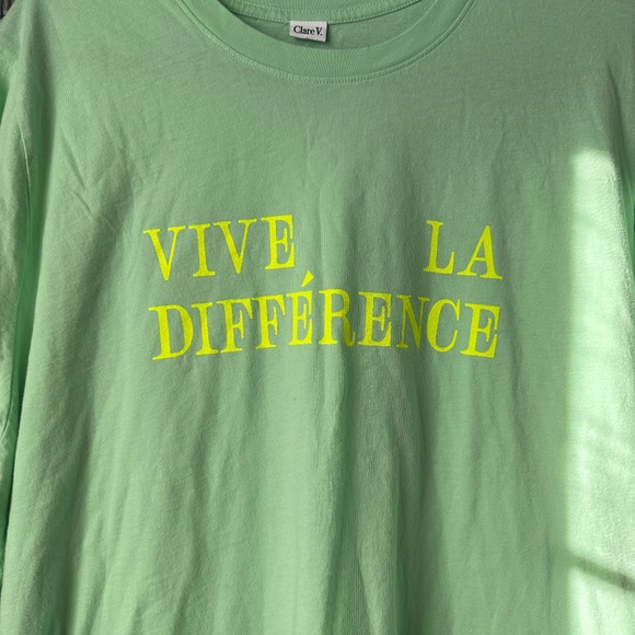 x Human Rights Campaign Vive La Difference Mint Green T shirt Size 2X - Picture 3 of 7